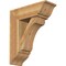 Ekena Millwork Legacy Traditional Rough Sawn Bracket w/ Offset Brace, Western Red Cedar, 8"W x 22"D x 26"H BKT0806X22X26LEC01RWR - alternate 1